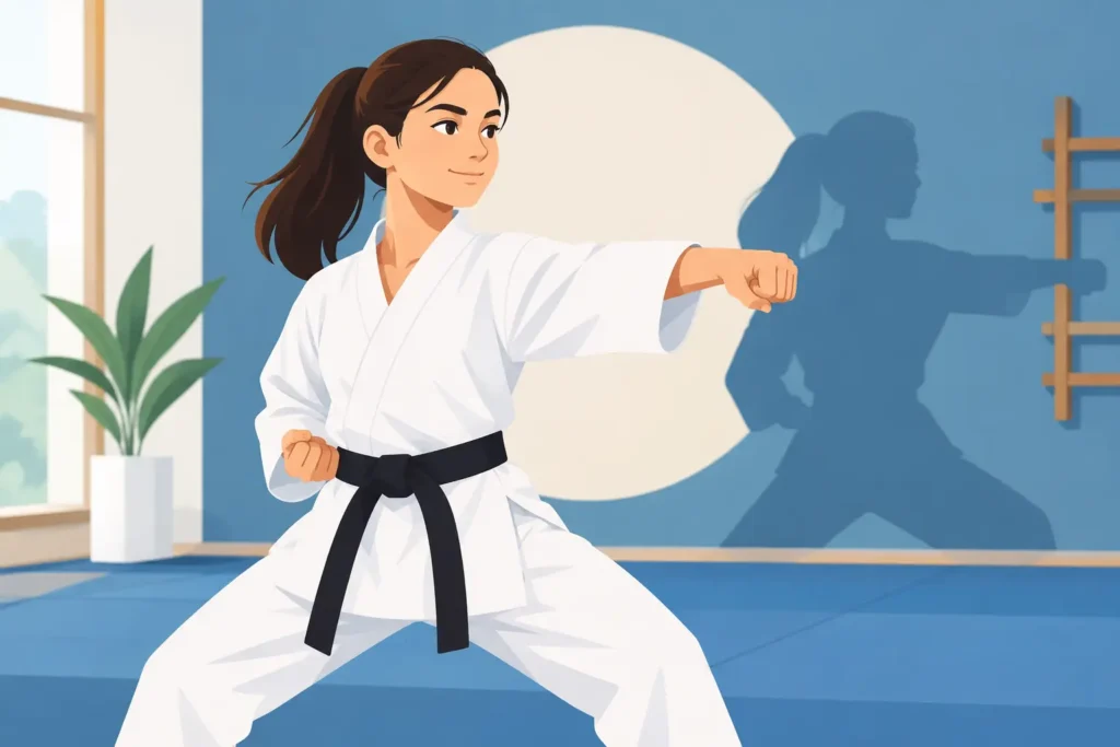 Karate Confidence for Teenagers Takes Practice