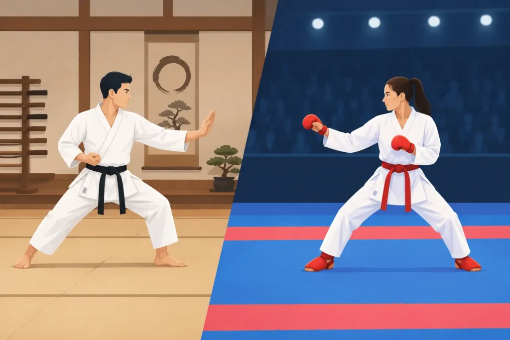 Traditional Dojo Versus Sport Karate Explained